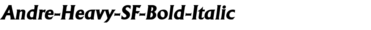 Andre-Heavy-SF-Bold-Italic.ttf