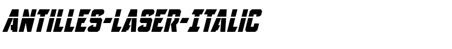 Antilles-Laser-Italic.ttf