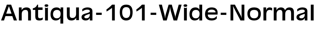 Antiqua-101-Wide-Normal.ttf