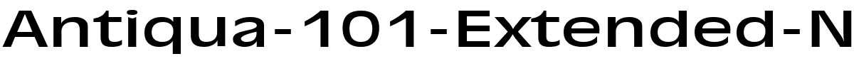 Antiqua-101-Extended-Normal.ttf