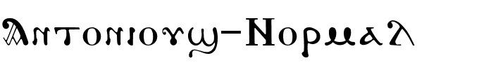 Antonious-Normal.ttf