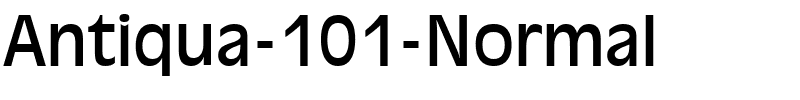 Antiqua-101-Normal.ttf