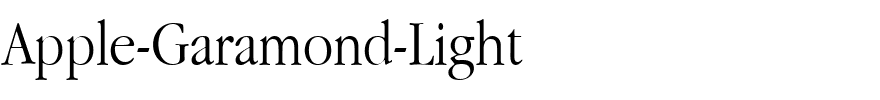 Apple-Garamond-Light.ttf