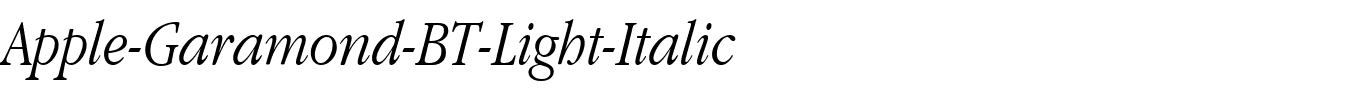 Apple-Garamond-BT-Light-Italic.ttf