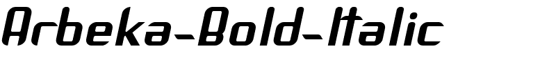 Arbeka-Bold-Italic.ttf