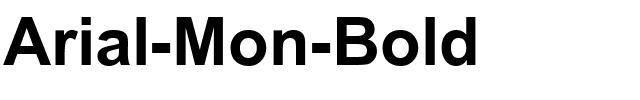 Arial-Mon-Bold.ttf