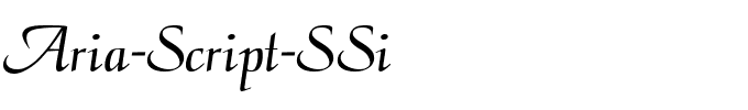 Aria-Script-SSi.ttf