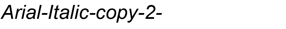 Arial-Italic-copy-2-.ttf