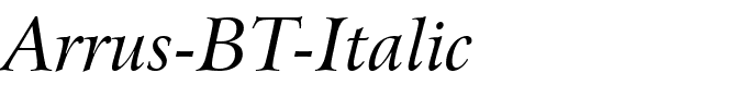 Arrus-BT-Italic.ttf