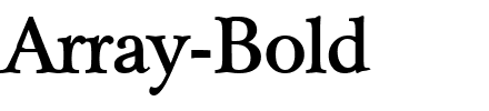 Array-Bold.ttf