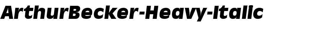 ArthurBecker-Heavy-Italic.ttf