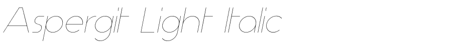 Aspergit-Light-Italic.otf