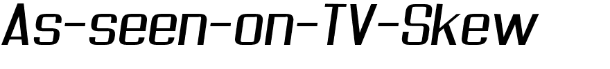 As-seen-on-TV-Skew.ttf