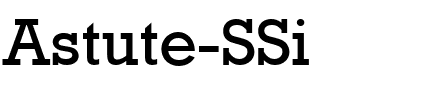 Astute-SSi.ttf