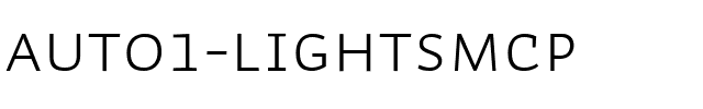 Auto1-LightSmCp.ttf