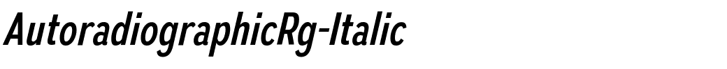 AutoradiographicRg-Italic.ttf