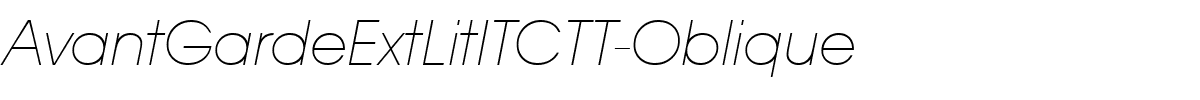 AvantGardeExtLitITCTT-Oblique.ttf