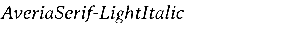 AveriaSerif-LightItalic.ttf