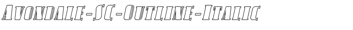 Avondale-SC-Outline-Italic.ttf