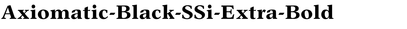 Axiomatic-Black-SSi-Extra-Bold.ttf