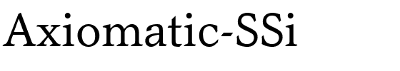 Axiomatic-SSi.ttf