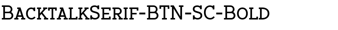 BacktalkSerif-BTN-SC-Bold.ttf