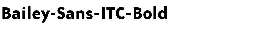 Bailey-Sans-ITC-Bold.ttf