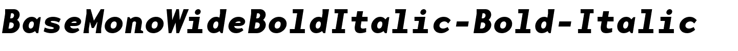 BaseMonoWideBoldItalic-Bold-Italic.ttf