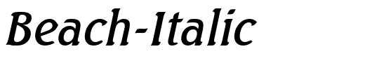 Beach-Italic.ttf