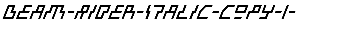 Beam-Rider-Italic-copy-1-.ttf