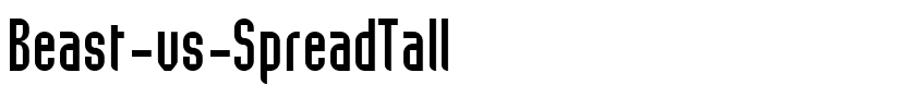 Beast-vs-SpreadTall.ttf