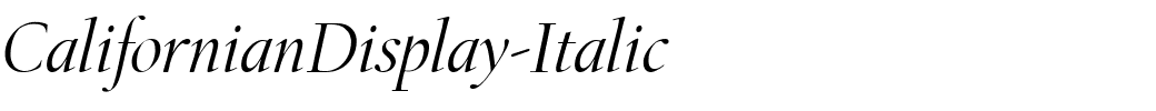 CalifornianDisplay-Italic.ttf