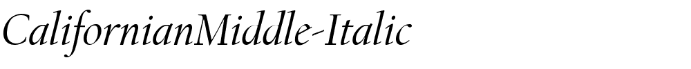 CalifornianMiddle-Italic.ttf