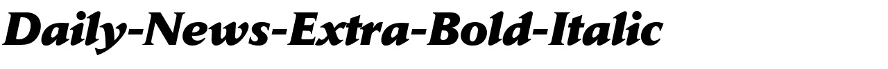 Daily-News-Extra-Bold-Italic.ttf