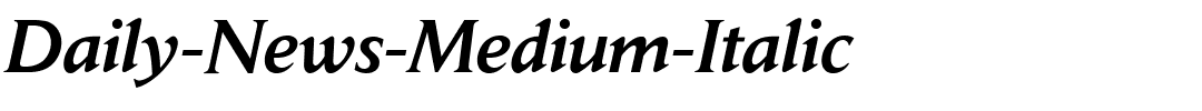 Daily-News-Medium-Italic.ttf