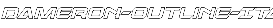 Dameron-Outline-Italic.ttf