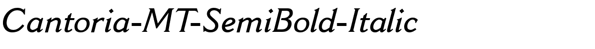 Cantoria-MT-SemiBold-Italic.ttf