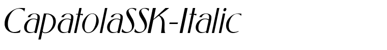 CapatolaSSK-Italic.ttf