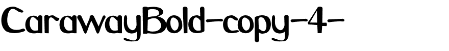 CarawayBold-copy-4-.ttf